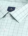 Arrow Manhattan Slim Fit Windowpane Checked Shirt