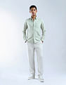 Flying Machine Slim Fit Solid Essentials Shirt