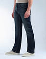 Flying Machine Bruce Bootcut Fit Whiskered Jeans