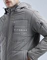 Flying Machine Solid Regular Fit Puffer Jacket
