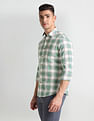 U.S. Polo Assn. Denim Co. Tartan Herringbone Slim Shirt
