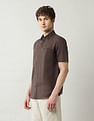 Arrow Sport Pure Linen Slim Fit Shirt