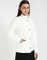 Tommy Hilfiger Regular-Fit Polyester High-Neck Quilted Jacket