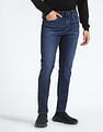 Flying Machine Slash Slim Tapered Fit Jeans