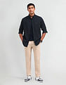 Arrow Sport Manhattan Slim Plaid Checked Shirt