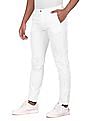 U.S. Polo Assn. Flat Front Solid Casual Trousers